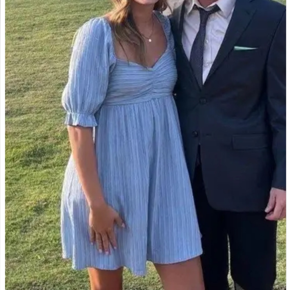 Boutique Light Blue Dress